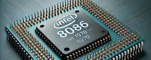 8086 processor photo